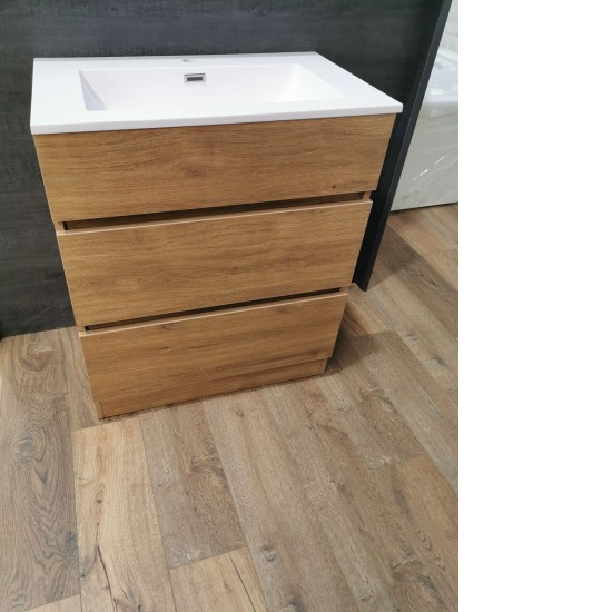 Susan 900mm Plywood Floor Standing Vanity With Ceramic Basin